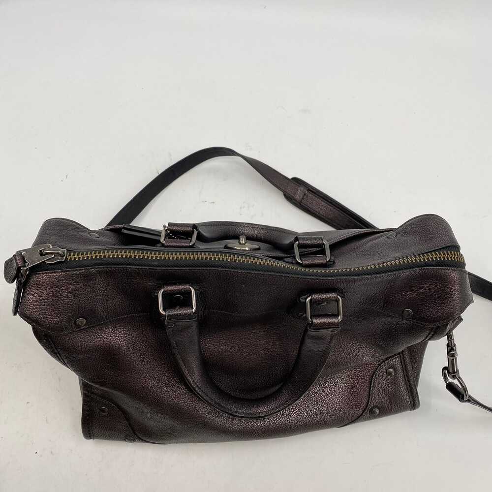 Coach Brown Leather Shoulder Bag | Classic Style for Any Occasion - Picture 8 of 8